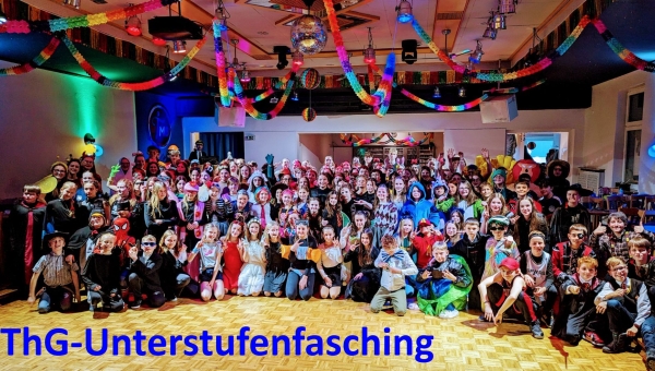 Unterstufenfasching des ThG in der Tanzschule Meyerhöfer & Bernhard am 06.02.2024.