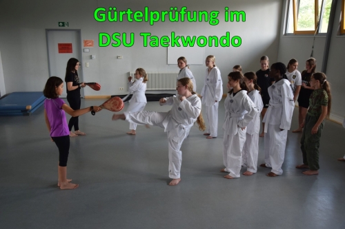 Gürtelprüfung im DSU Taekwondo